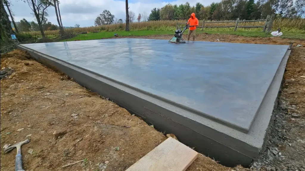 Concrete slab example
