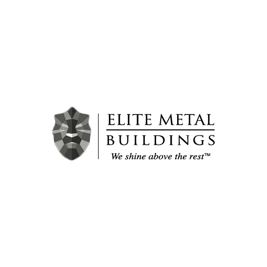 elite metal buildings logo