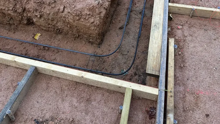 Concrete Footer Installation Process