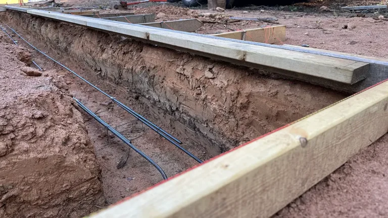 Concrete Footer Installation Process